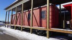 Soo Boxcar in the Snow